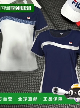 日本直邮FILA 女士网球游戏衬衫 VL2929 [无商家编号]