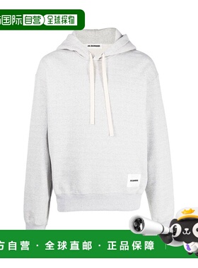 1h可退 香港直邮Jil Sander 吉尔 桑达 男士 徽标连帽卫衣 J47GU0