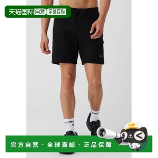 男款 纯色系带透气网球运动短裤 m6103rIvory yoga 香港直邮alo