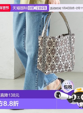 1h可退 日本直邮SHIPS 特别定制款 UHURU 女士提花手提包 3100305