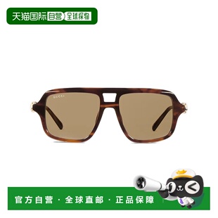 香港直邮GUCCI 男士眼镜 851735J07402323 AW2025 绿色 OCCHIALI