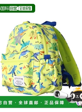 Kids Foret 恐龙与工作车印花 防水 儿童卡通 双肩包 B81821官方