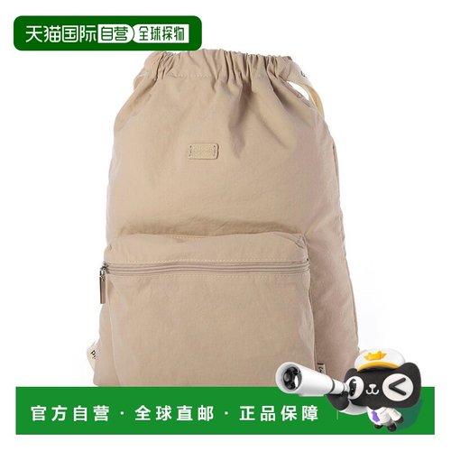 日本直邮Ungrid 防水轻便软尼龙logo胶带背包 U02348AW025567 背