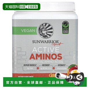 香港直邮太阳勇士,Sport, Active Aminos, Mango, 1.25 lb (570 g