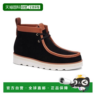 001男式 CN340 黑色绒面革Moc Toe 自营 Chukka靴子ZPO3992 Coach