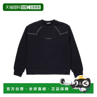 AW2025 1h可退 DQ3002D00ZFDQ900 男童夹克 黑 香港直邮DSQUARED2