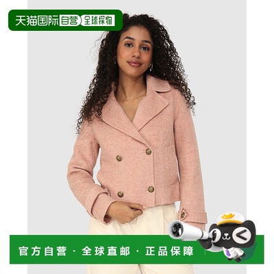 自营belle & bloomBetter Off Military Peacoat - blush 美国奥