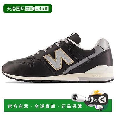 日本直邮New Balance NB 996 圆头系带 皮革防滑耐磨 低帮跑步鞋