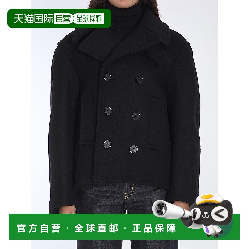 1h可退 欧洲直邮SAINT LAURENT 女士外套810508Y080W1000羊毛