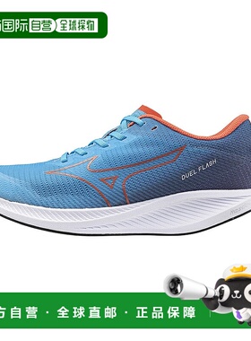 日潮跑腿Mizuno美津浓 女训练活动步行鞋运动鞋 蓝色 22.5 A-1085