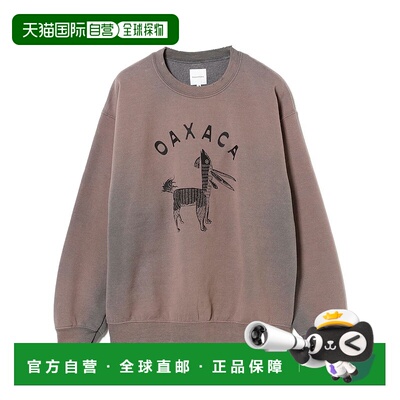 1h可退 日本直邮SASQUATCHFABRIX. 男士学院风图案印花卫衣 11131