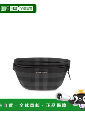 香港直邮BURBERRY 男士腰包 8073267A1208CHARCOAL SS2026