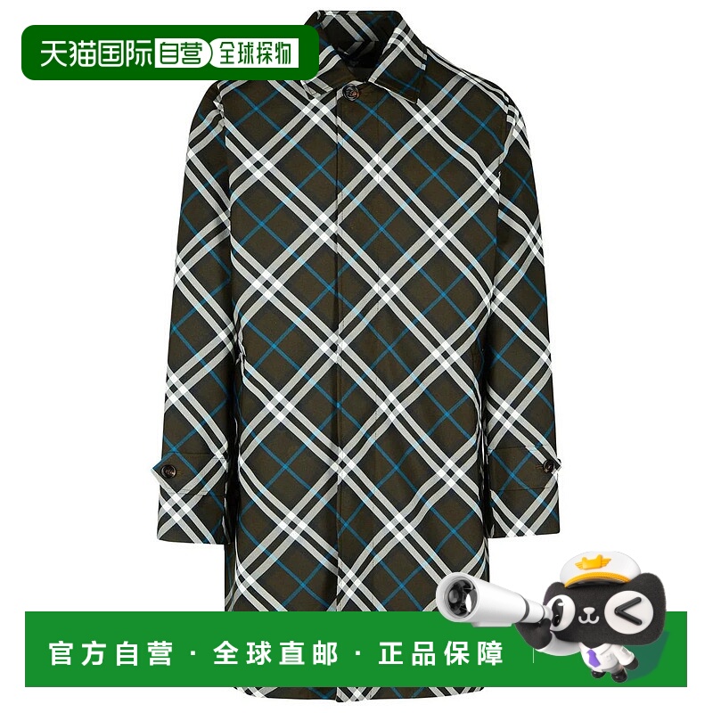 1h可退 香港直邮BURBERRY 男士夹克 8091845C1213 AW2024 绿色 Ch