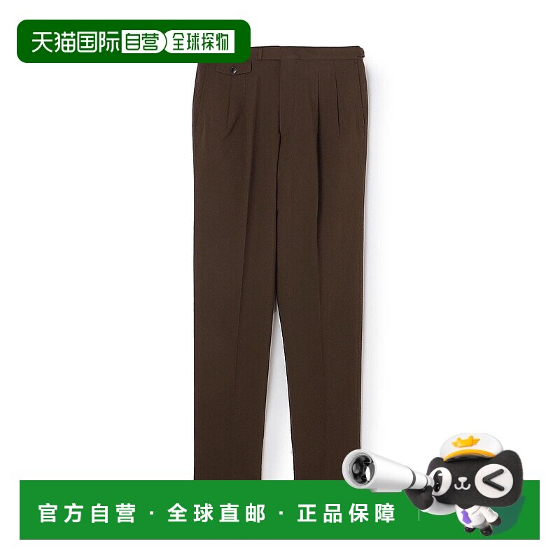 1h可退 日本直邮TOMORROWLAND 男士 有机棉 凹凸感 夏季 2褶 背带