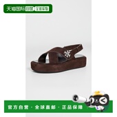 香港直邮Tory 40mm Burch 伯奇 1h可退 Lock 托里 女士 T带防水台