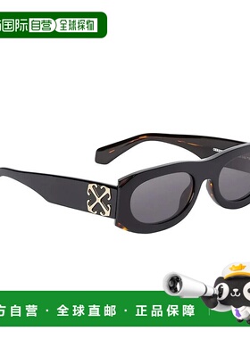 香港直邮OFF-WHITE 女士眼镜 ORLANDO11007 CO 黑色 Off-White Su