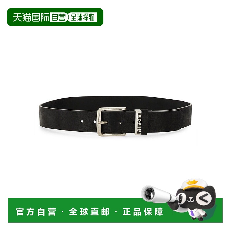 1h可退 香港直邮Diesel 迪赛 男士 徽标腰带 X08506PS142