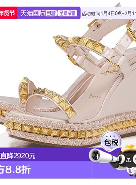 欧洲直邮Christian Louboutin(鲁布托) 女士Pyraclou正装高跟鞋