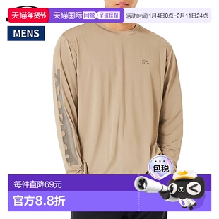 日本直邮Oakley Enhance QD LS Tee（SLV EVO 4.7）- 男士米色长