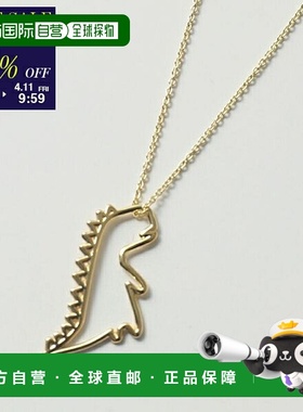 日本直邮ALIITA DINO PURO 项链 ROLO 项链恐龙图案吊坠配件 YELL