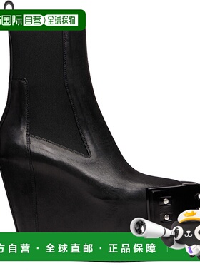 1h可退 香港直邮潮奢 rick owens 瑞克 欧文斯 男士 黑色 Grilled