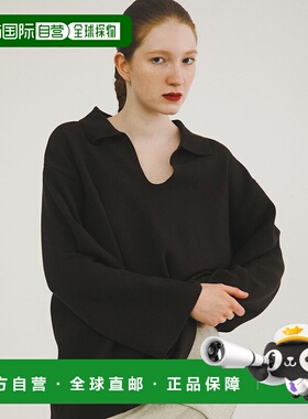 1h可退 日本直邮LAATO 女装 修身 polo领针织衫 WBA722N121