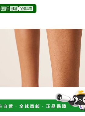 1h可退 香港直邮潮奢 ASOS 女士 Hopefully mid 设计粗跟天然色凉