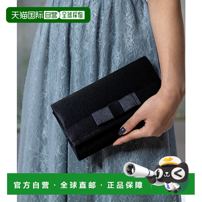 1h可退 日本直邮STRAWBERRY-FIELDS 女装 亮面缎带2WAY手拿包 554