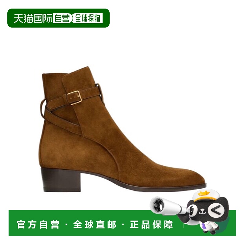 香港直邮Saint Laurent 可调节踝带靴子 7547330LI00
