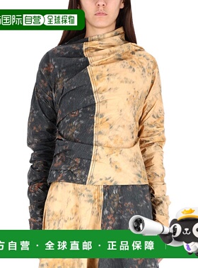 香港直邮GANNI 女士夹克 W1021999 AW2025 花色 长袖罩衫