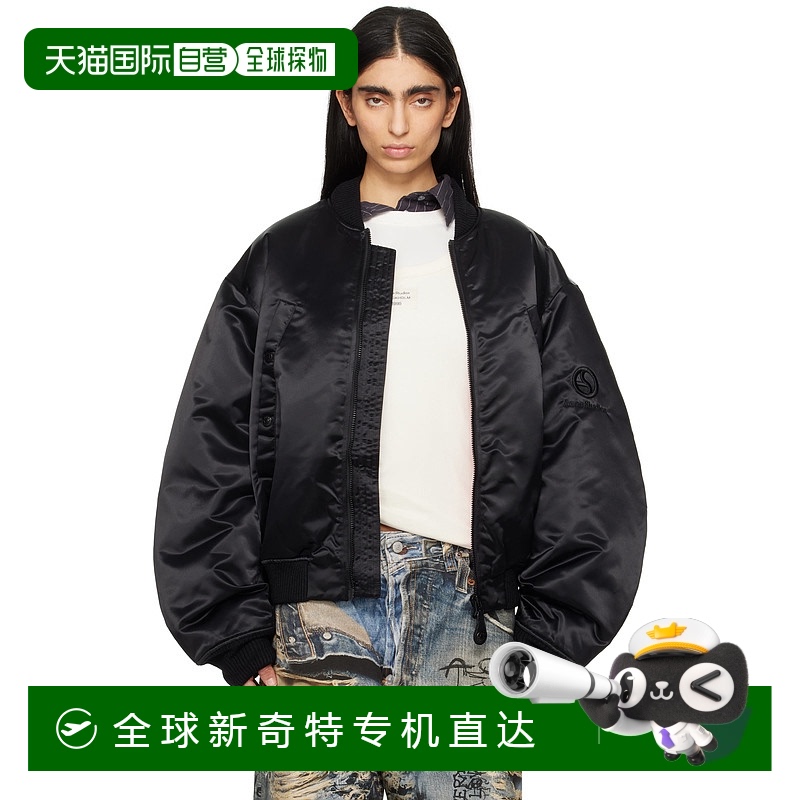 1小时内可退 香港直邮潮奢 Acne Studios 艾克妮 女士 黑色 Logog