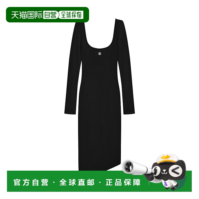 香港直邮Givenchy 长袖不对称连衣裙 BW228G30ZL纪梵希