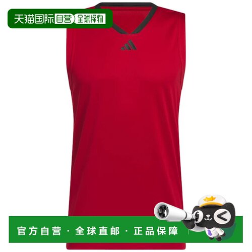1h可退 香港直邮ADIDAS 男士运动服 JN4746ROSSO CO 红色 CANOTTA