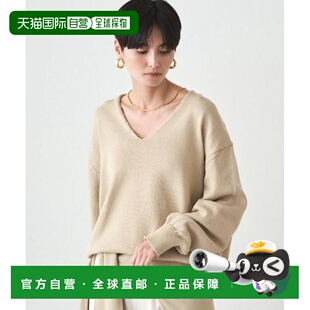 1h可退 日本直邮官方授权 Loungedress 棉质V领针织衫