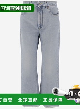 香港直邮VALENTINO 女士休闲裤 7B3DD19O94W508 AW2025 浅蓝色