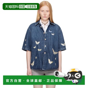 1h可退 香港直邮潮奢 Our Legacy 女士 蓝色 Beyond 牛仔衬衫 M22