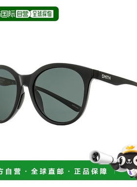 自营 Smith 女士偏光太阳镜 Bayside 807M9 黑色 54 毫米 - 807m9
