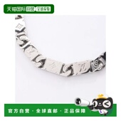日本直邮中古LV路易威登男A级95新necklace项链不锈钢项链银色