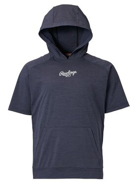 日本直邮Rawling BLACK LABEL 黑标弹力针织连帽衫 AOS12S03-N