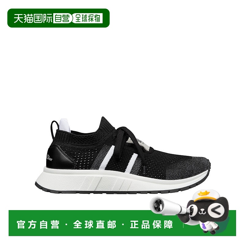 1h可退 香港直邮DIOR 女士运动鞋 KCK447TLKS17X SS2025 黑色 Run