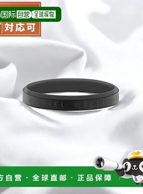 日本直邮Daniel Wellington 经典戒指 黑色 54 戒指配饰 指环 DW0