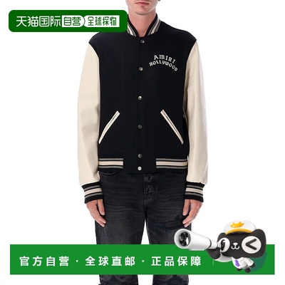 自营Amiri Hollywood Bomber - black 美国奥莱直发