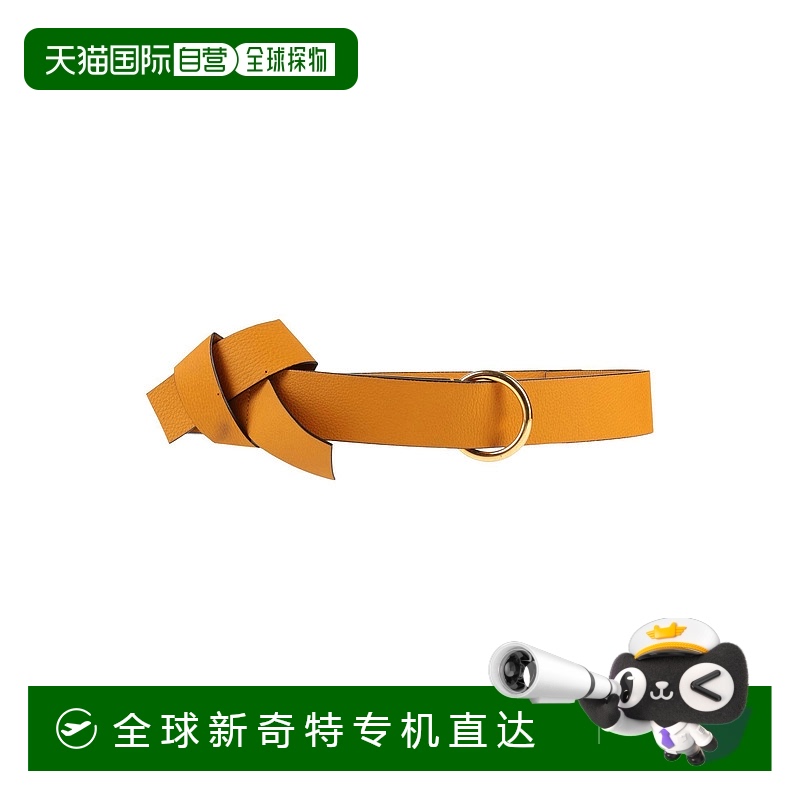 1h可退 香港直邮潮奢 Marni 玛尼 女士 皮带 yellow黄色 舒适时尚