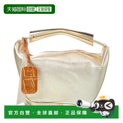 自营Persaman New York Valerie16 Leather Shoulder Bag - gold