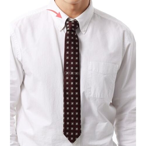 Ermenegildo Zegna 真丝领带 (Z8D32TA8 1P7 BU1) 领带