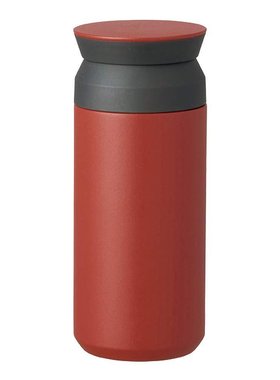 日本直邮KINTO户外工具不锈钢旅行保温杯质感便携350ml红色20933