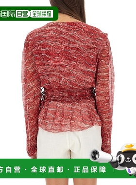 香港直邮ISABEL MARANT ÉTOILE 女士T恤 HT0552FAC1J07E70RD