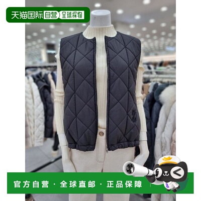 韩国直邮THE IZZAT 羊毛和羊绒撞色软垫背心 INAA0VT01