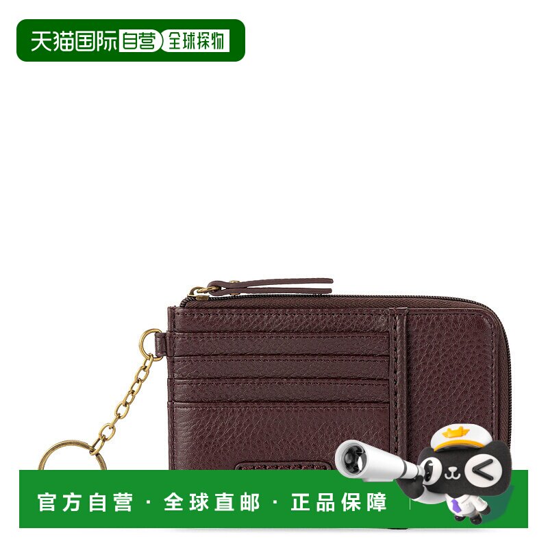 自营 the sakIris卡钱包-桃花心木 美国奥莱直发新款