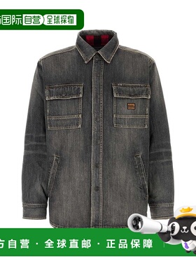 香港直邮Balenciaga 巴黎世家 男士 复古牛仔衬衫 831645TSW67
